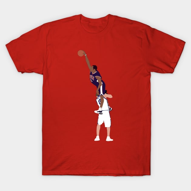 Vince Carter Olympics Dunk T-Shirt by rattraptees